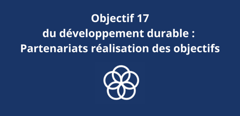 Lire la suite à propos de l’article Objectif 17 du développement durable : Partenariats pour la réalisation des objectifs