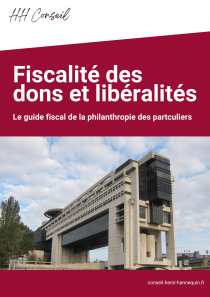 Guide fiscalité dons et libéralités - HH Conseil - Cover